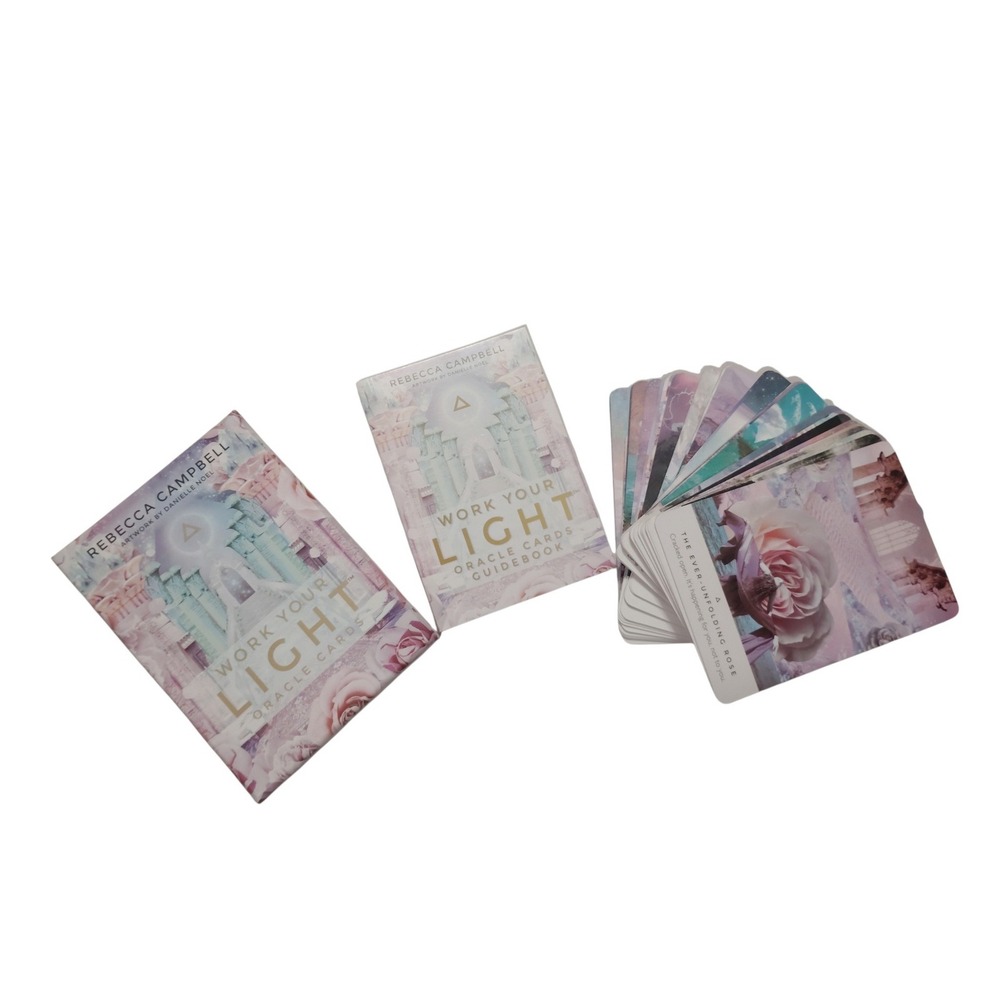 Rebecca Campbell Work Your Light Oracle Cards 44 Card Deck with Guidebook Box